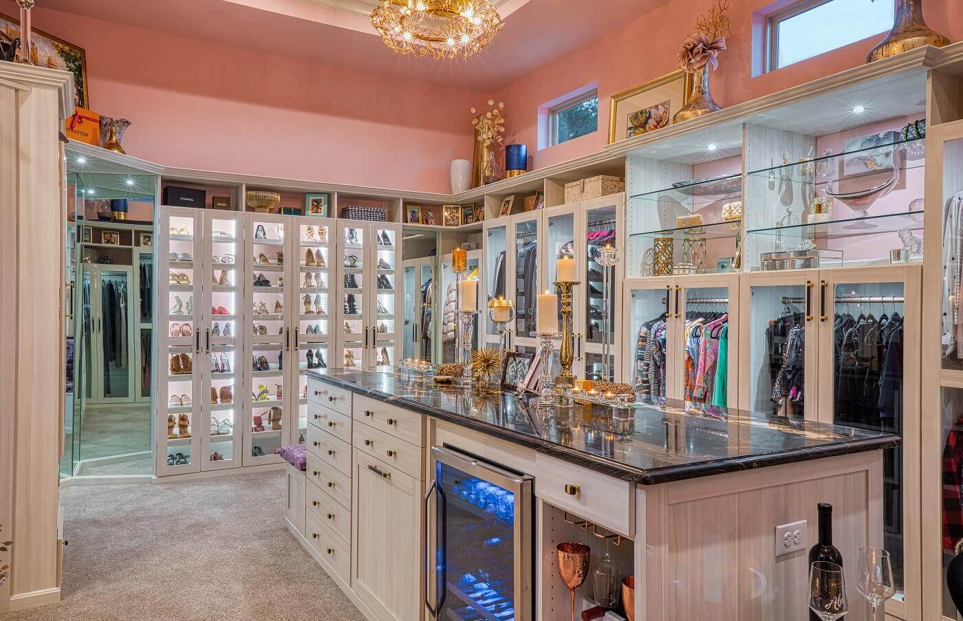 Closet less ceiling